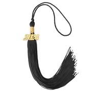 BULAIDAI 2026 Nappe commemorative per la laurea Fascino seta artificiale per abito da addio celibato Abito da cerimonia Decorazione per cappelli fatti a mano