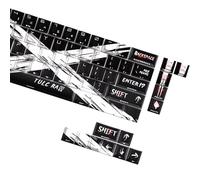 BULAIDAI Copritasti retroilluminati con Design sostenuto dall ' obiezione Copritasti con Stampa Laterale per 60 61 65 67 68 Tastiere meccaniche Copritasti Meccanici