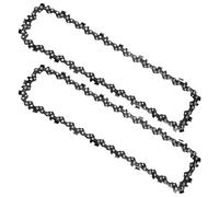 Bularie Catene di ricambio per motosega da 25,4 cm, passo 3/8", calibro 127 cm, 40 maglie di trasmissione, catena per sega elettrica con filo Remington, Worx, Sunjoe, Craftsman, confezione da 2