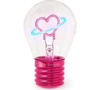 Legami Lampada da Tavolo a forma di Lampadina, Ricaricabile con Cavo USB, Senza Fili, Bulb Fiction, Tema Saturno