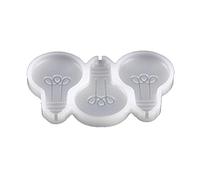 Bulb Lollipop Candy Mold Silicone Lolly Molds Lamp Craft Baking Tool Cake for Resin