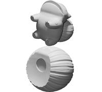 Bulbasaur Zucca Halloween Pokemon Figura Stampata 3D Decorazione Bulbaween