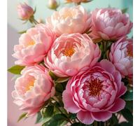 Bulbi di peonia/Misti/Bulbi di peonia selezionati/Resistenti al freddo e alla siccità/Adatti per la decorazione di giardini e balconi 【NVNJHJN】-3 bulbi-F