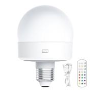 Bulbo Bianco A LED - Lampada Di Base Standard E26 Luminosa, Bulbo Decorativo Da 3,5 W Caldi, Sostituzione Del Risparmio Energetico | Café E Camere D'albergo, Ristoranti Dormitori, Negozi Studios Livin