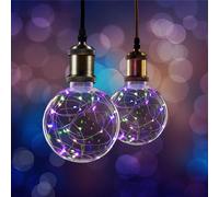 Bulbo decorativo a LED RGB E27 G125