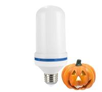 Bulbo fiammeggiante a LED - Luce di fiamma decorativa tremolante con bagliore calda per il ristorante per casa interno esterno Natale natale, lampada da illuminazione ambientale patio soggiorno camera