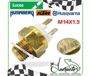 BULBO TERMOINTERRUTTORE SENSORE TEMPERATURA ACQUA VENTOLA HUSQVARNA KTM HUSABERG