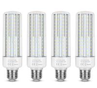 Bulbright 4 Pezzi LED Mais lampadine 20W Attacco E27, 2000Lumen, Bianco Caldo 2700K, Equivalente a 150W, 85-265V AC (Bianco caldo 2700K, Dimmerabile)