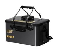 Bulche Viva Live, Secchio per esche da | Contenitori per pesci nell'esca con foro di inflazione - Stocking Organizer Luces of Great Capacity Vector for Outdoor Activities