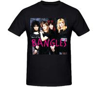bulei Bangles Best of The Bangles Funny Unisex 100% Cotton Short-Sleeve T-Shirts Black M