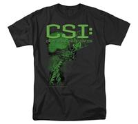 bulei Evidence CSI: Crime Scene Investigation Unisex 100% Cotton Short-Sleeve T-Shirts Black XL