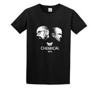 bulei Heisenberg & Pinkman Chemical Bros Unisex 100% Cotton Short-Sleeve T-Shirts Black XXL