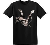bulei Jaco Pastorius Jazz Cool Retro Unisex 100% Cotton Short-Sleeve T-Shirts Black XXL