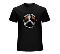 bulei The Joe Rogan Experience Inspired 90S 80S Homage Neon Unisex 100% Cotton Short-Sleeve T-Shirts Black XL