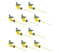 Bulevisiter 10 ugelli di ricambio per spruzzatore a grilletto, doppia modalità di spruzzo, nebulizzatore per la cura delle piante, spruzzatori da giardino all'aperto e bottiglie per la pulizia della