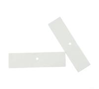 Bulevisiter 2 guarnizioni per coperchio in fibra di ceramica per Rika Premio per Rio Visio LEDA per stufe Umbra, guarnizione di ricambio per scarico fumi superiore del camino, 185 x 48 x 5 mm