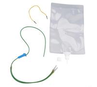 Bulevisiter 3 sistemi di irrigazione a goccia per piante con sacchetti di irrigazione automatica e valvole regolabili, compatibile con erbe in vaso, sospese e da giardino (2 L)