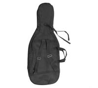 Bulevisiter /4 dimensioni spessa imbottita violoncello Gig Bag con cinghie zaino impermeabile nylon Oxford panno custodia per studenti e giovani violoncelli - nero