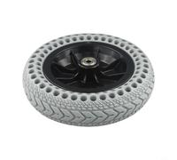 Bulevisiter 8 Pollice 200x50 Ruote Solide Mozzo Ruota Elettrica per Scooter Elettrico e Sedia a Rotelle, Gomma+Plastica Triciclo Pneumatico con Presa Migliorata e