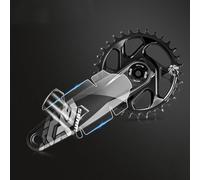 Bulevisiter Adesivi protettivi per pedivella, pellicola protettiva TPH duratura per mountain bike, pedivelle in lega e fibra di carbonio, compatibili con GX, XT, 3T, E-thirteen, RaceFace (A)