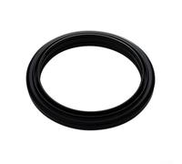 Bulevisiter Anelli di tenuta in silicone resistenti al calore per gruppi di produzione di macchine da caffè, compatibili con De'Longhi, serie 8/9, E61, Bezzera, Lelit, Carimali, (nero del)