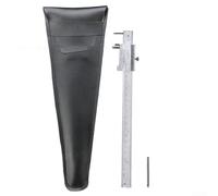 Bulevisiter Calibro per tracciare in metallo, 200 mm, con scriba in carburo, per legno, acciaio, plastica e ferro, strumento di layout in acciaio inox per misurazione e