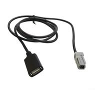 Bulevisiter Cavo audio AUX per auto, adattatore da 100 cm a USB, compatibile con e modelli con sistema di navigazione