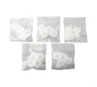 Bulevisiter Confezione da 20 clip per piumino, per fissare trapunte e copriletto, in plastica trasparente, con presa sicura, adatta per piumini e (20 pezzi)