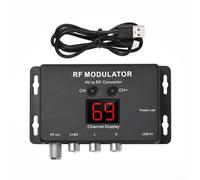 Bulevisiter Convertitore modulatore M60 da AV a RF per formati TV PAL/NTSC con gamma di frequenza 471,25 MHz-885,25 MHz, compatibile con set-top box e per lettori DVD (SKU)