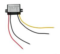 Bulevisiter Convertitore step-up DC-DC da 12 V a 24 V 3 A 72 W regolatore di potenza con impermeabilità IP68 e protezione contro il surriscaldamento per uso industriale, nero