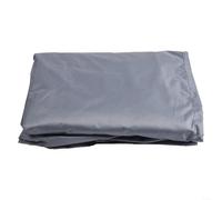 Bulevisiter Copertura impermeabile per congelatore per esterni, per modelli da 7,0 metri cubi, tessuto Oxford 210D, doppia apertura superiore, orlo elastico con prese d'aria (grigio, 71,12 x 58,42 x