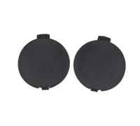 Bulevisiter Copertura per gancio di traino anteriore e posteriore per 6 Atenza 2018-2021, compatibile con OEM GW6T-50-A11, in plastica ABS non verniciata nera (1 coppia posteriore)