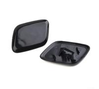 Bulevisiter Coppia di coperture per ugelli lavafari sinistro e destro, in plastica, compatibili con paraurti anteriore dell'auto, modelli 2012-2014