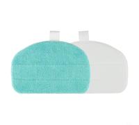 Bulevisiter Cuscinetti di ricambio in microfibra per pulitore a vapore CleanTenso Power 2.0, adatti al modello 11940, 31,5 x 19,2 cm, riutilizzabili, per pavimenti duri, (confezione da 2)