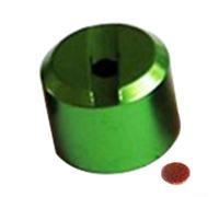 Bulevisiter Dado a mezza luna per e per DAIWA Series Metal Drum Reel Parti di ricambio compatibile con mulinelli da pesca (verde)