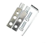 Bulevisiter Estrattore di fili rotti con valvola angolare per tubi da 20 mm e 25 mm con design a filettatura inversa per una rimozione efficiente di tubi rotti e viti (insaccati)