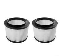 Bulevisiter Filtro di ricambio per Craftsman 17810, adatto per aspirapolvere da 3 a 4 galloni, sistema di filtrazione avanzato, per elemento filtrante duraturo, bianco