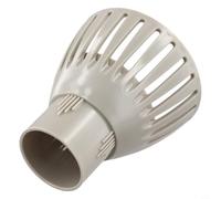 Bulevisiter Filtro per la raccolta di foglie per stagni Koi, tazza per detriti ingrandita con strumento, design resistente alle intemperie per un facile controllo e manutenzione dell'acqua (50 mm)