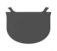 Bulevisiter Fodera per cottura lenta in silicone alimentare per pentole da 6 QT e 8 QT, resistente al calore, senza sacchetto con doppi manici, per una facile pulizia per pasti in famiglia (nero 6QT)