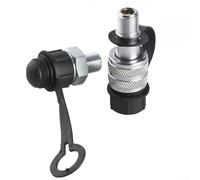 Bulevisiter Giunto idraulico Zg3/8 1,5 mm maschio e femmina, set di connettori rapidi per tubi dell'olio ad alta pressione, acciaio al carbonio, resistenza alla pressione 70 MPa, 120 °C (per M16 x 1,5