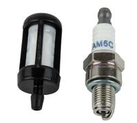 Bulevisiter Kit carburatore di ricambio per serie FS40, FS50, FS56, FS70, HT56, KM56, KN56 - Include filtri, linee, guarnizioni, occhielli per componenti della lampadina di primer