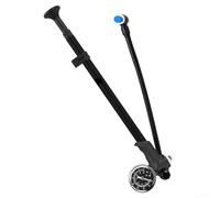 Bulevisiter Lega di alluminio per bici Shock 300 PSI ad alta pressione per valvola AV forcella anteriore sospensione posteriore compatibile con ugello tipo T (nero)