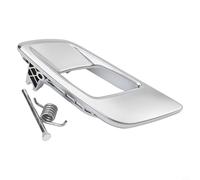 Bulevisiter Maniglia per porta interna in plastica argentata sinistra destra compatibile con Ranger 2012-2021 compatibile con Everest 2015-2021 BT50 2012-2019 OEM AB3921971 AB3921970 (sinistra)