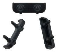 Bulevisiter Paraurti in gomma per friggitrice ad aria, piedini protettivi in silicone per friggitrice ad aria, antigraffio, resistenti al calore, lavabili in lavastoviglie, confezione da 3 (12,4 x 9,8