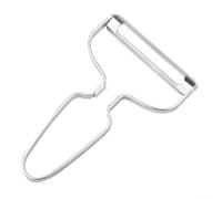 Bulevisiter Pelaverdure e frutta in acciaio inox per patate, cavoli, cetrioli, opzioni lama seghettata e piatta, manico ergonomico antiscivolo (Serrated L)