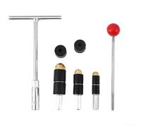 Bulevisiter PPR, set di strumenti per la riparazione di tubi con tappo dell'acqua calda e perno da 2" 3/4", kit di fissaggio idraulico in acciaio inox per perdite d'acqua (pollici)