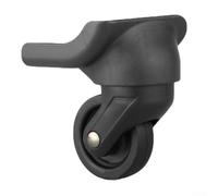 Bulevisiter Ruote di ricambio per valigie - 1 coppia (2 set) di ruote per trolley in plastica durature con elevata capacità di carico, silenziose e resistenti all'usura per i più danneggiati