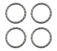 Bulevisiter Set da corsa con cuscinetti a sfera da 40 mm per cuffie, 4 pezzi, in acciaio, compatibili con componenti da ciclismo su strada e montagna