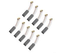 Bulevisiter Spazzole di carbone 11x5x5mm per utensili elettrici, ricambio motore spazzola carbone set di 10 spazzole compatibili con trapani elettrici e motori intermittenti