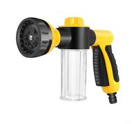 Bulevisiter Spruzzatore elettrico in schiuma per lavaggio auto, 8 bar, ad alta pressione, regolabile, con controllo del flusso a 3 fasi, serbatoio da 100 ml, compatibile con la maggior parte dei